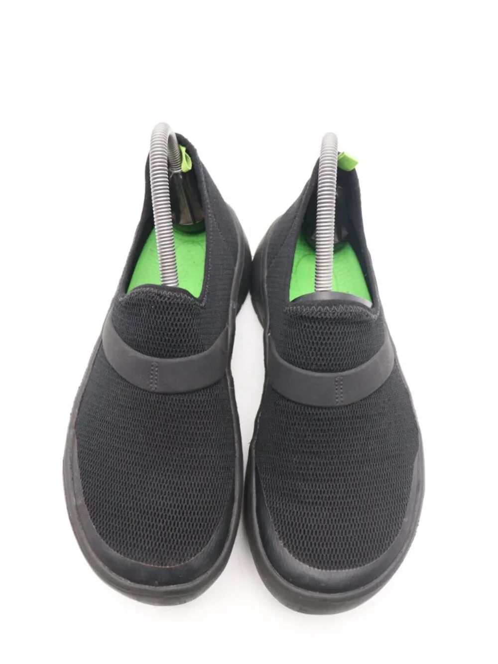 Oofos Oomg Eezee Shoes Women's Size 8 Black Slip On Comfort Recovery Low Mesh
